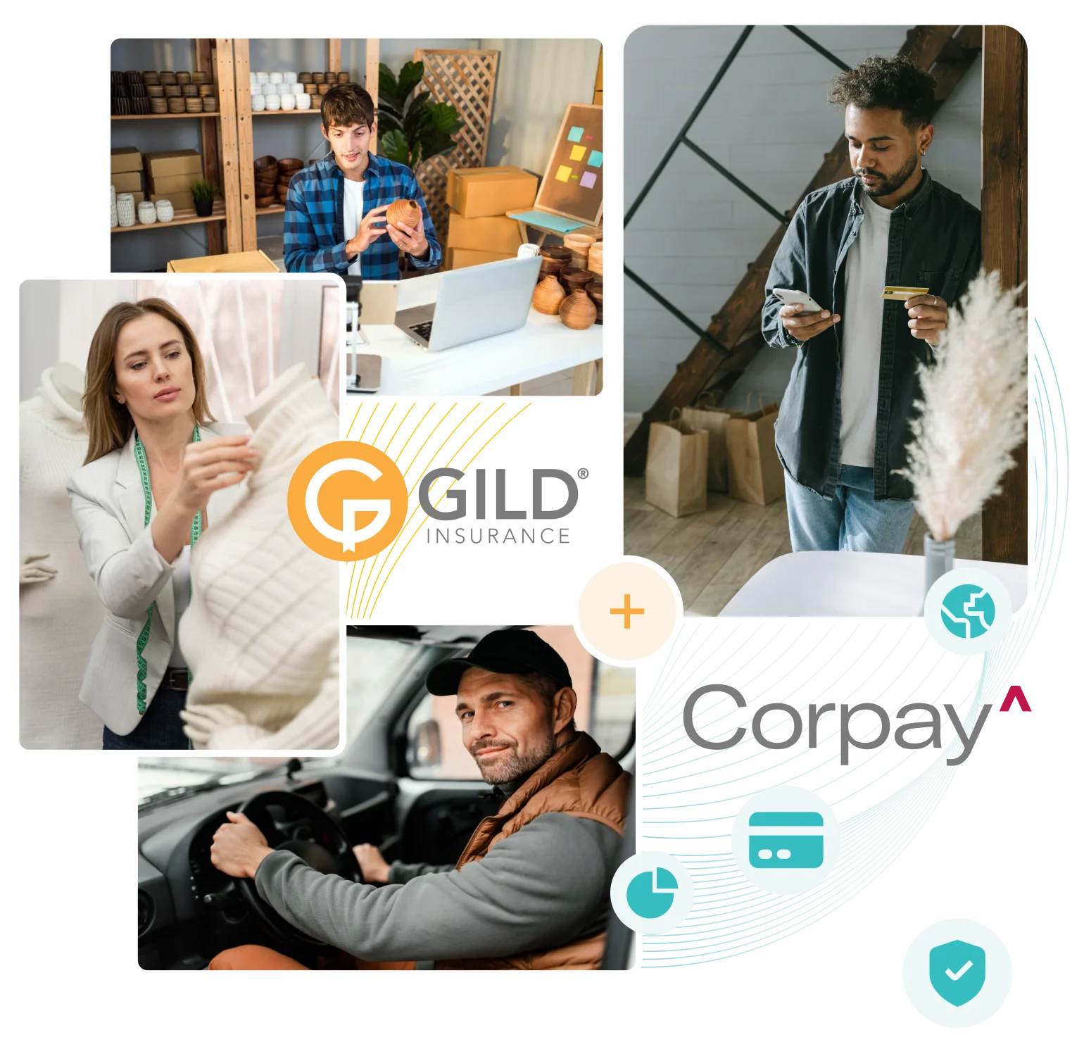 Small Business Credit Card by Corpay + Gild Insurance top image